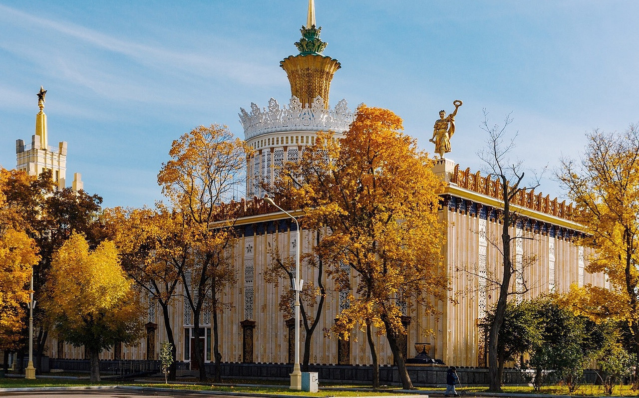 Осень в москве картинки красивые