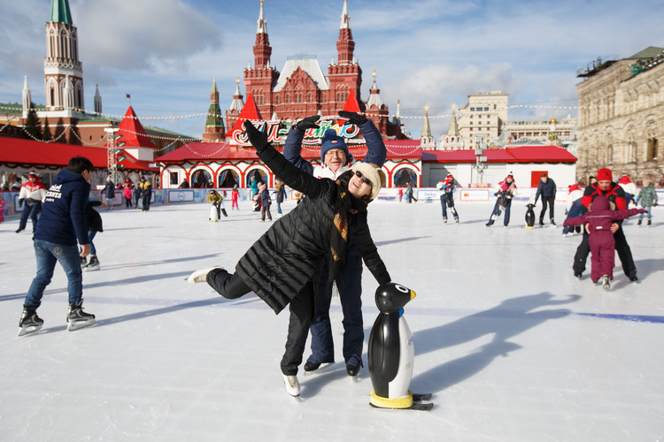 Красная площадь в Москве