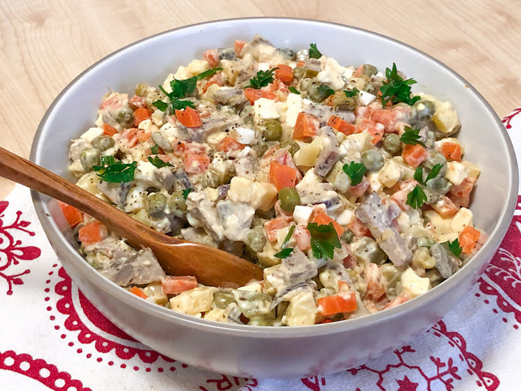 Оливье какая кухня народов