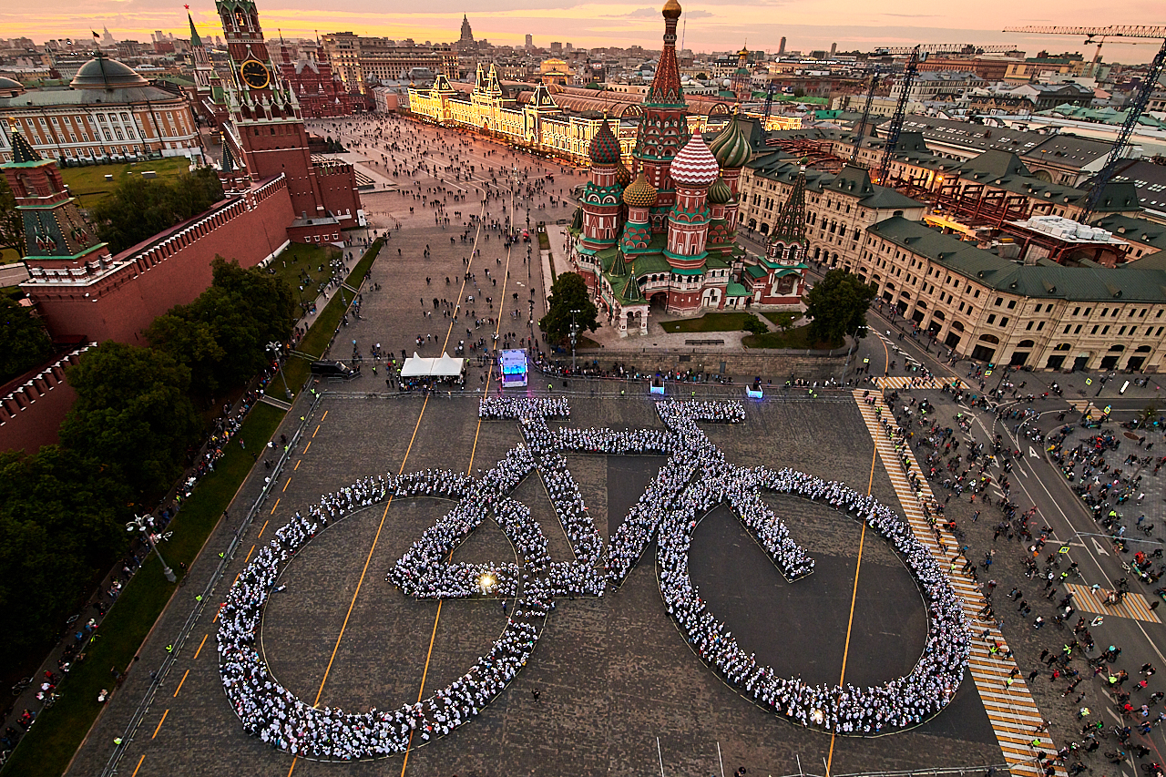 Москва в июле