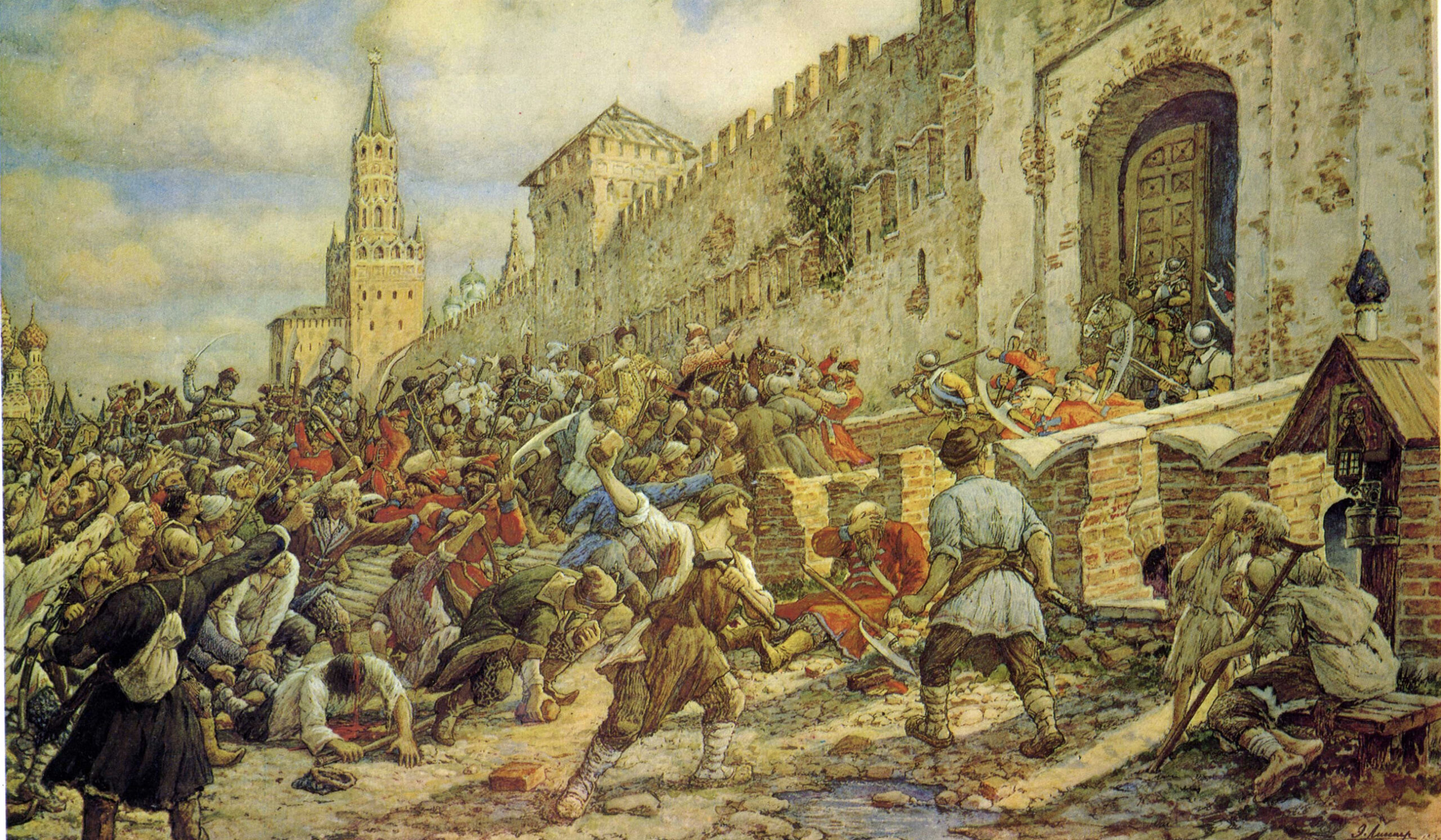 1648 Соляной бунт Алексей Михайлович