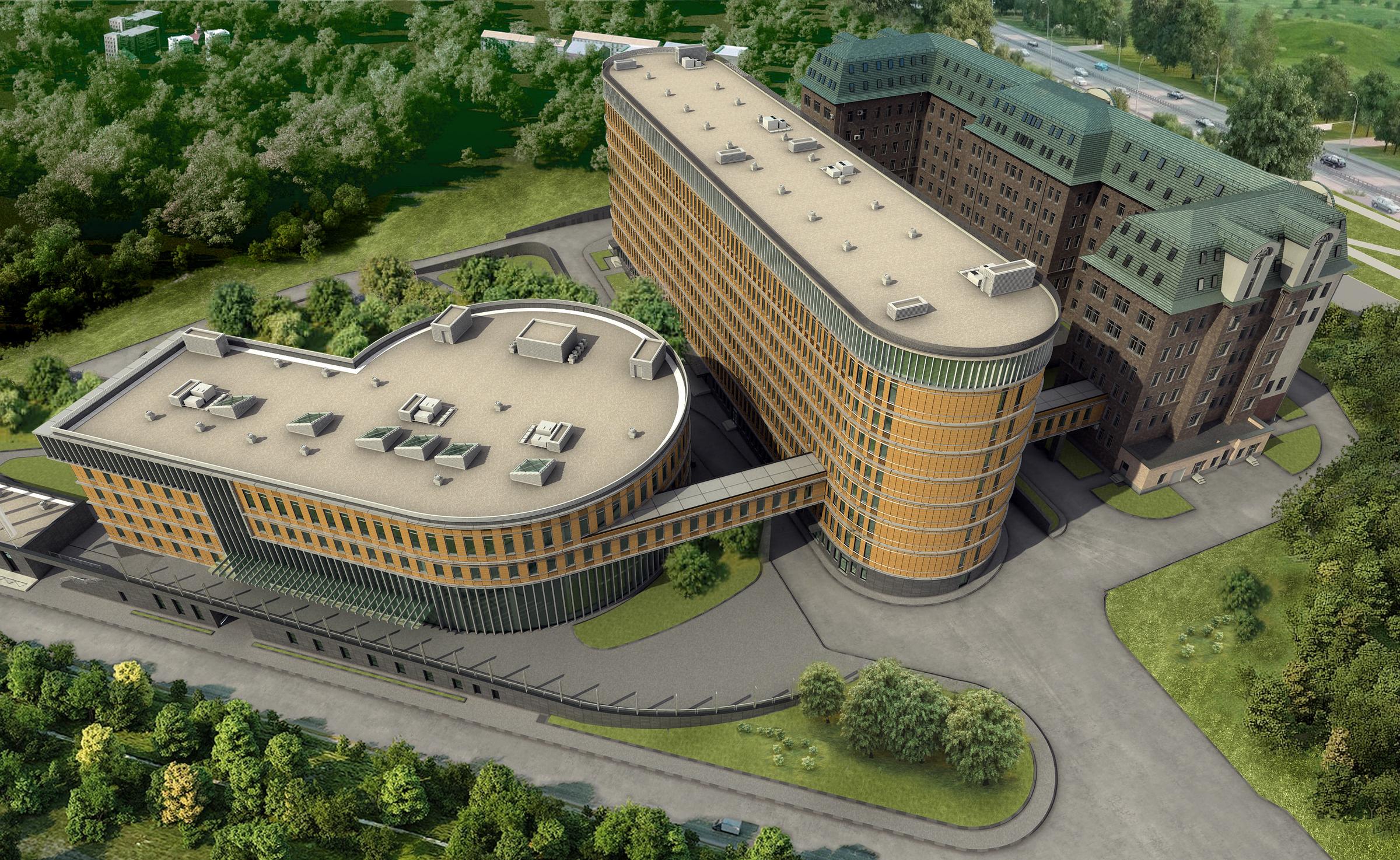 здания больниц в москве