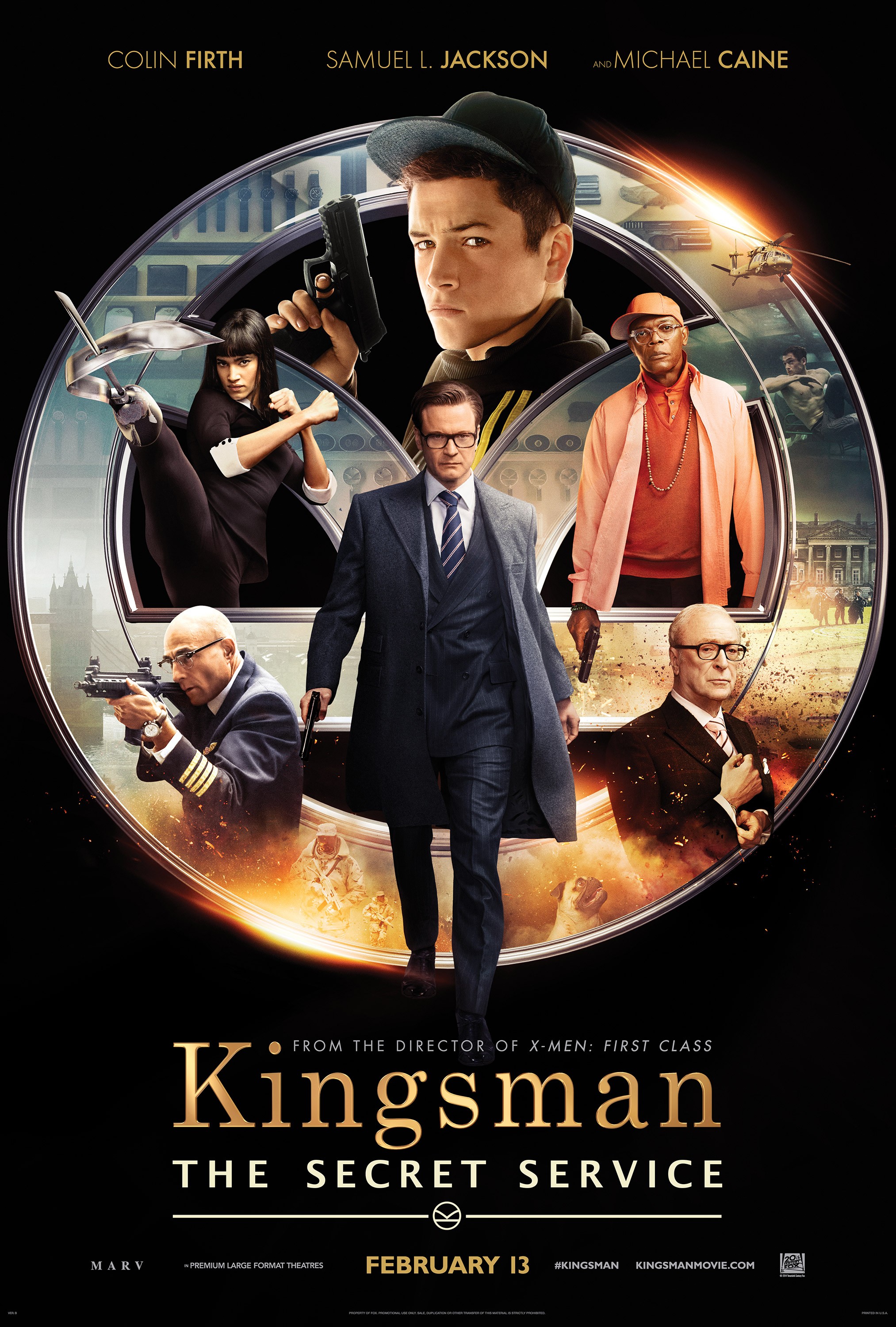 Фильм Kingsman: Секретная служба (Великобритания, США, 2014): трейлер,  актеры и рецензии на кино