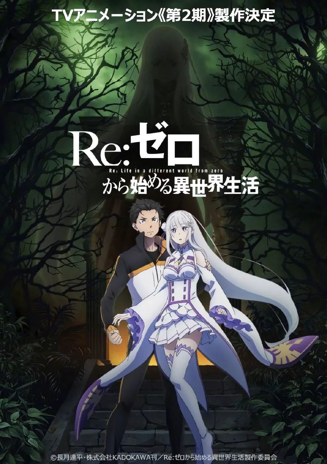 Сериал Re: Zero — жизнь с нуля в другом мире (Япония, 2016): трейлер,  сезоны, актеры и рецензии