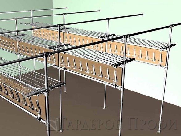 Площадь гардероба в общественном здании на 1 человека